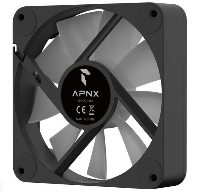 Fan Casing APNX FP1 120mm PWM ARGB FAN 12CM - BLACK - Image 3