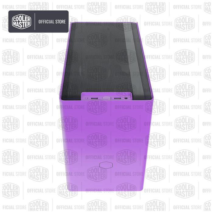CASING COOLER MASTER MASTERBOX NR200P - MINI ITX - PURPLE - Image 3