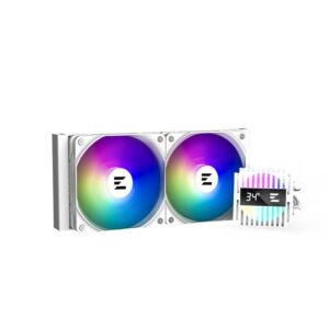 ZALMAN ALPHA2 A24 ARGB WHITE - 240mm Liquid CPU Cooler - WHITE