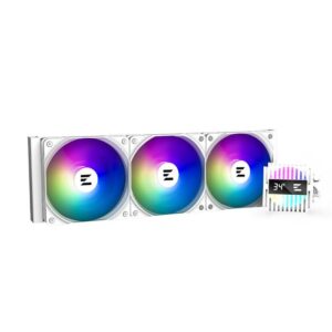 ZALMAN ALPHA2 A36 ARGB WHITE - 360mm Liquid CPU Cooler - WHITE