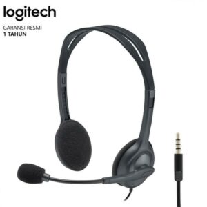 JualLogitech H111 Stereo Headset With Mic Headphone Earphone
