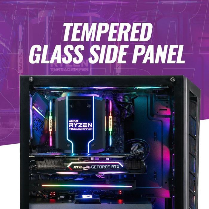 Casing COOLER MASTER MASTERBOX MB511 ARGB TEMPERED GLASS - Image 4