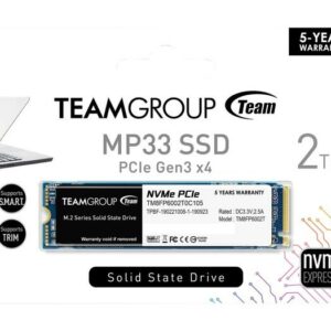 SSD Team MP33 M.2 2280 NVME 2TB - PCIe Gen3 x4