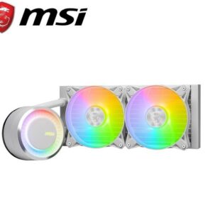 MSI MAG CORELIQUID E240 WHITE ARGB - LIQUID CPU COOLER - WHITE