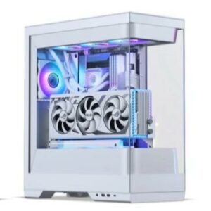Casing Phanteks Evolv S2 Case ATX DRGB Gaming Case Include 4x120mm Fan - WHITE