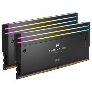 CORSAIR DOMINATOR TITANIUM RGB DDR5 32GB (2X16GB) 7200MHz C34 - BLACK