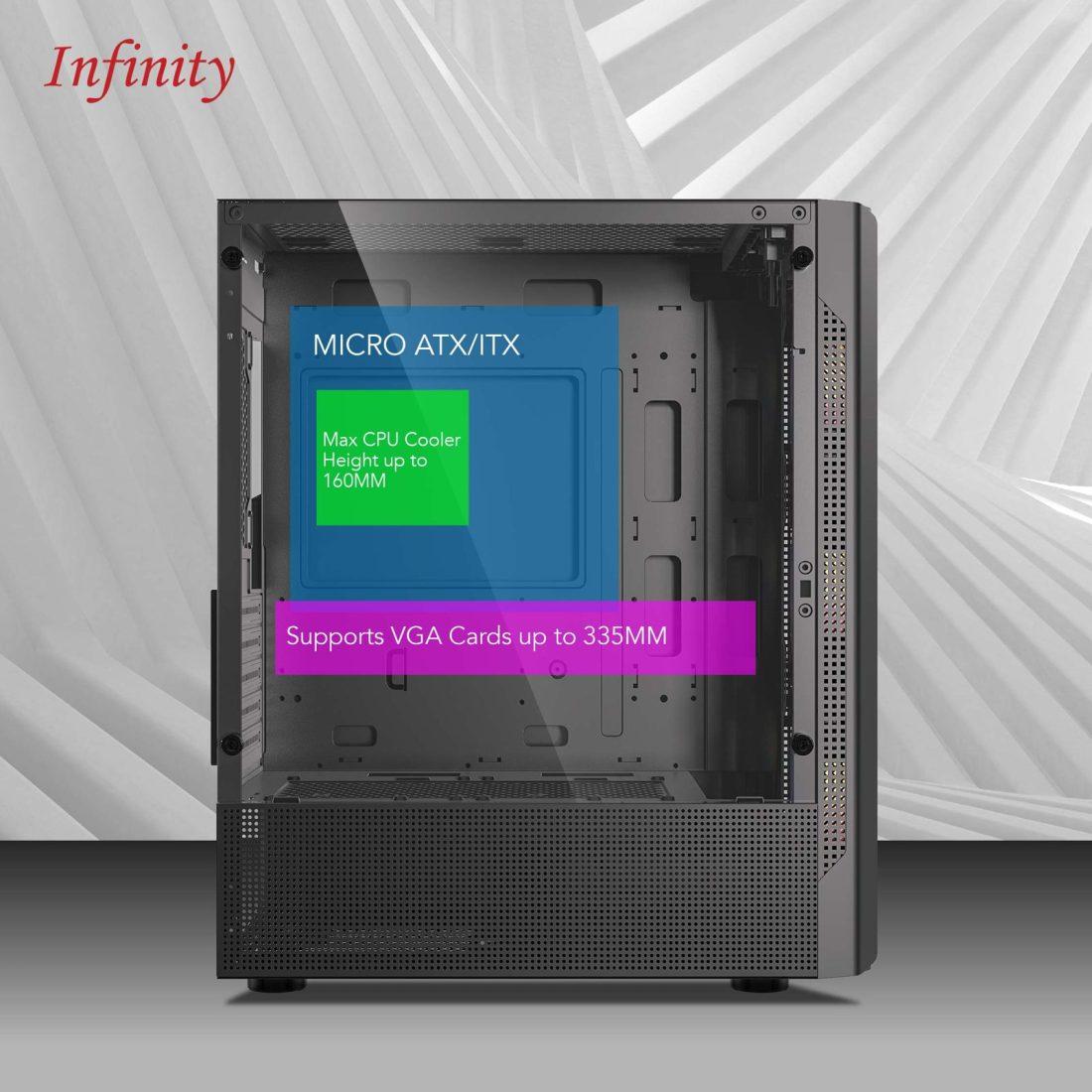 CASING INFINITY VESTA V5 With 3 Fan RGB - Image 4