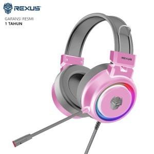 JualRexus F30 Vonix PINK Headset Gaming – Pink