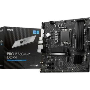 MSI PRO B760M-P DDR4 (Intel LGA 1700, Gen12, Gen13)