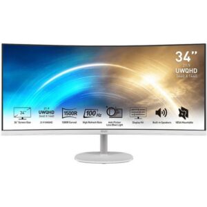 Monitor MSI LED PRO MP341CQW - 34 Inch Curved UWQHD 34"