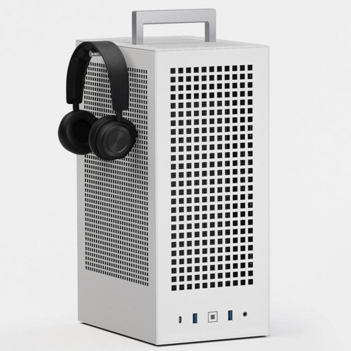 Casing HYTE REVOLT 3 Alumunium Premium ITX Case - White
