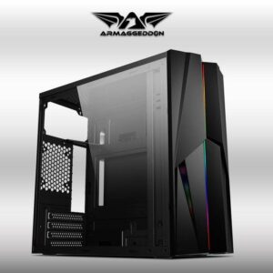 JualCasing ARMAGGEDDON TRON 1X – Micro ATX Gaming Case
