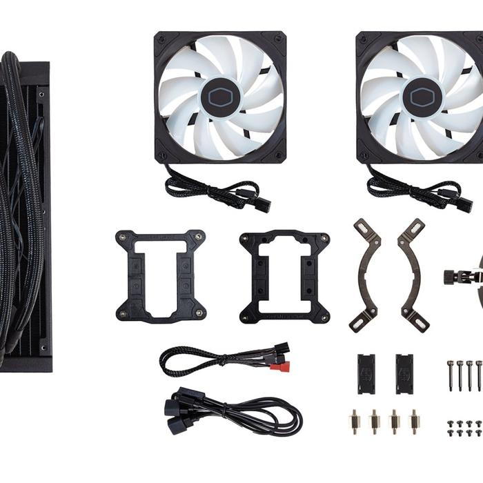 COOLER MASTER MASTERLIQUID 240L CORE ARGB - BLACK - Image 5