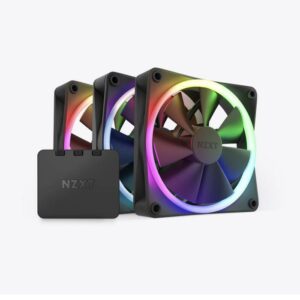 NZXT F120 RGB Triple Pack / 3in1 INCLUDE CONTROLLER - BLACK