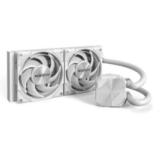 MONTECH HYPERFLOW SILENT 240 WHITE - 240mm Liquid CPU Cooler - WHITE