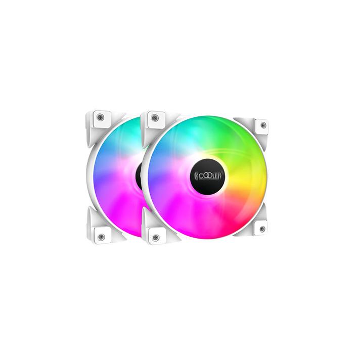 PCCOOLER / PC COOLER CL360 ARGB WHITE - LIQUID CPU COOLER WHITE - Image 3