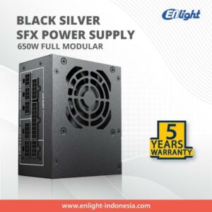 JualPower Supply Enlight 650W SFX 80+ GOLD – FULL MODULAR