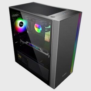 CASING PCCOOLER / PC COOLER PLATINUM LM300 - mATX Gaming Case - GREY