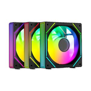 Fan Casing OCYPUS Gamma F12 UNI ARGB 3 in 1 - BLACK