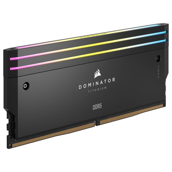CORSAIR DOMINATOR TITANIUM RGB DDR5 64GB (2X32GB) 6600MHz C32 - BLACK - Image 3