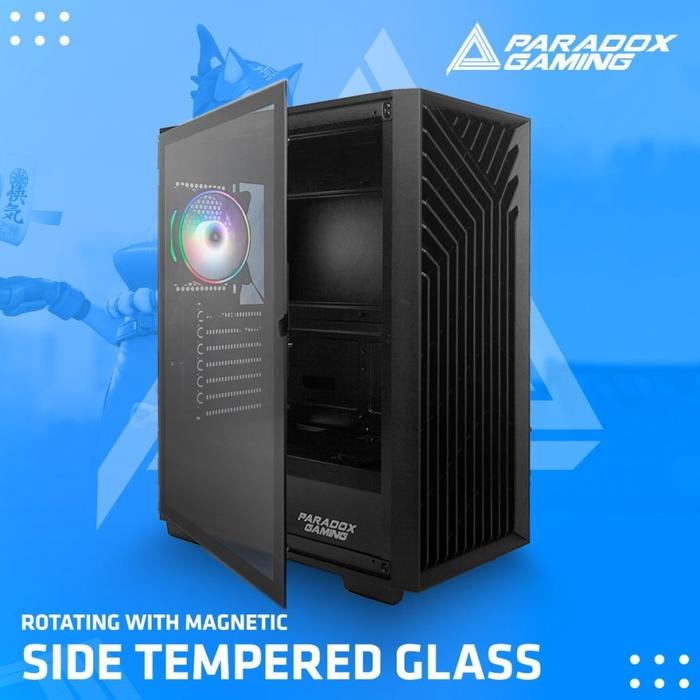 CASING PARADOX GAMING TYTOS - mATX, ATX CASE - Image 4
