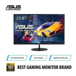 ASUS VA24EHE Eye Care Monitor 23.8" Full HD, IPS, Frameless, 75Hz