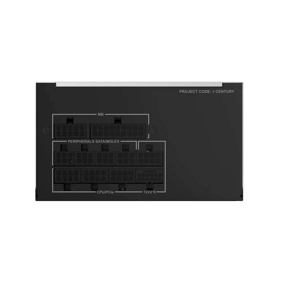 POWER SUPPLY MONTECH CENTURY II 850W 80+ GOLD - Full Modular - Image 5