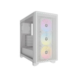 CASING CORSAIR 3000D RGB AIRFLOW - Mini ITX, MATX, ATX - WHITE