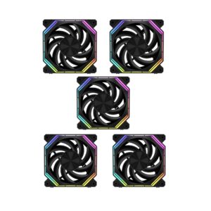darkFlash INF34 ARGB (5 Fan) - Hitam