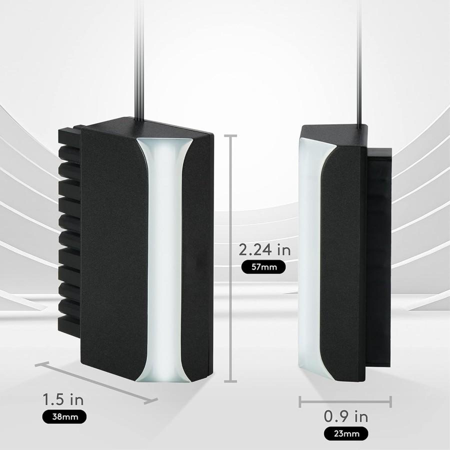 EZDIY-FAB ATX 24 PIN Angle Adapter With ARGB Module - BLACK - Image 5