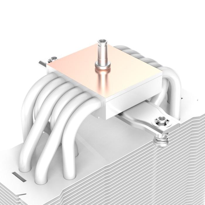 PC COOLER / PCCOOLER PALADIN EK6000 DUAL TOWER 6 Heatpipes - WHITE - Image 4