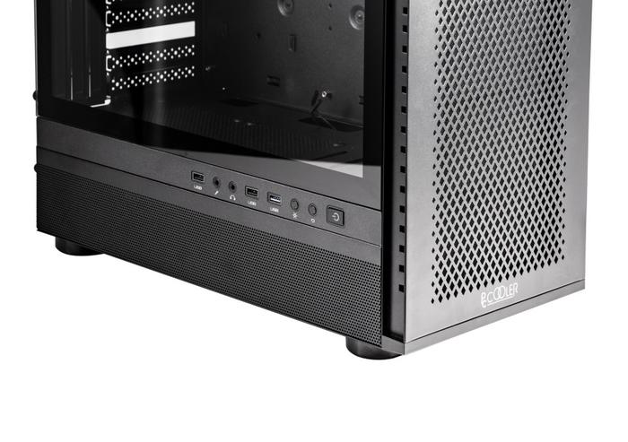 CASING PCCOOLER / PC COOLER MASTER ME200 MESH - BLACK - Image 4