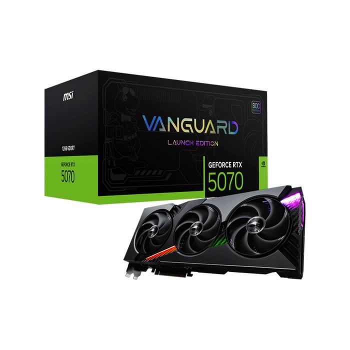 MSI GeForce RTX 5070 VANGUARD SOC LAUNCH EDITION 12GB GDDR7