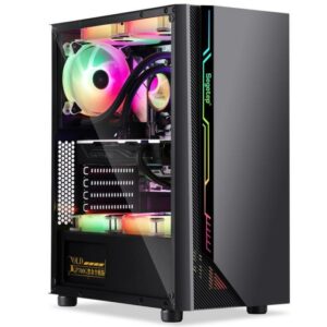 JualCasing SEGOTEP NOVA S6 Tempered Glass Gaming Case