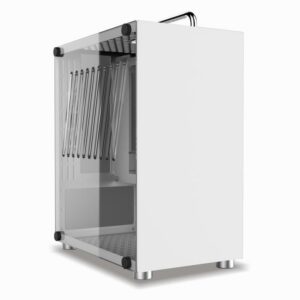 JualCasing METALFISH T40 – Window Side Panel Mini Tower – Mini ITX – WHITE
