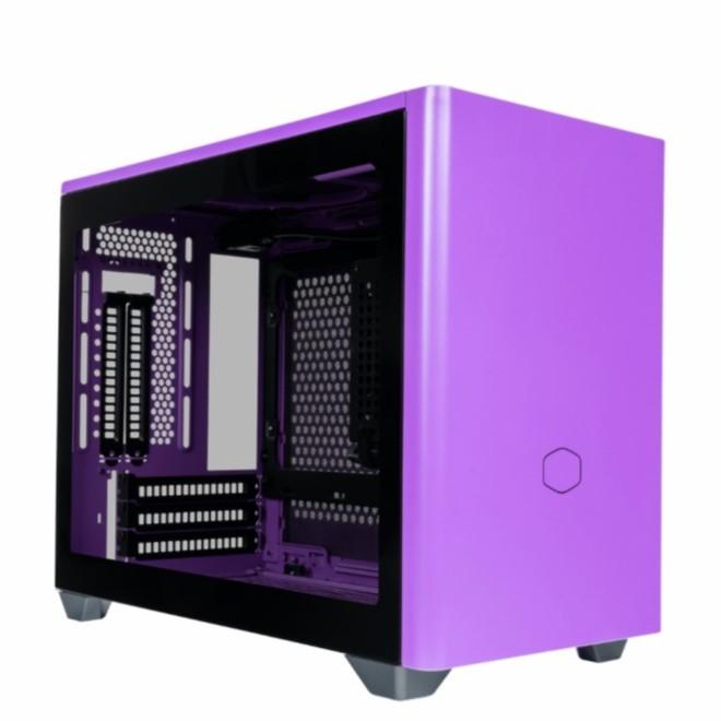 CASING COOLER MASTER MASTERBOX NR200P - MINI ITX - PURPLE