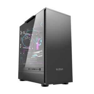 CASING PCCOOLER / PC COOLER IE200 E-ATX GAMING CASE - BLACK