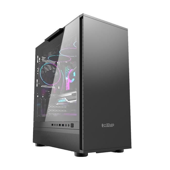 CASING PCCOOLER / PC COOLER IE200 E-ATX GAMING CASE - BLACK