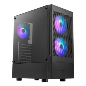 Casing GAMDIAS TALOS E3 Mesh + 3 FAN ARGB - Hitam