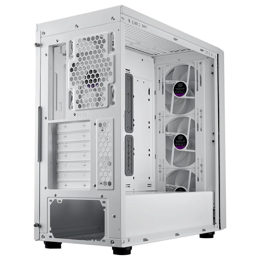 Cooler Master MasterBox 600 Mid Tower - Putih - Image 3