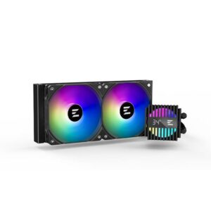 ZALMAN ALPHA2 A24 ARGB BLACK - 240mm Liquid CPU Cooler - BLACK