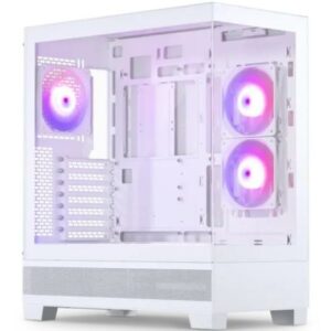Casing Phanteks XT View ATX D-RGB Mid Tower Gaming Case - WHITE