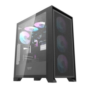 CASING DARKFLASH DRX70 MESH - ATX, mATX - BLACK