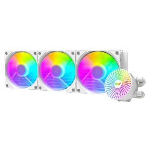 DarkFlash DC360 / DC 360 ARGB 360mm AIO Liquid Cooler - WHITE