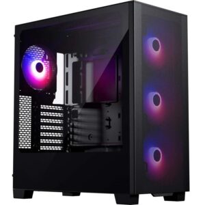 Casing Phanteks XT Pro Ultra ATX Mid Tower Gaming Case | 4 x 140mm D-RGB Fans Included - Black