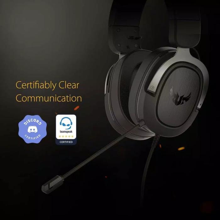Asus TUF Gaming H3 - Gaming Headset - Gun Metal - Image 3