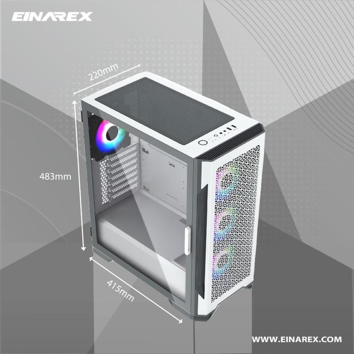 Casing EINAREX VICTORIA - EATX, ATX, mATX Gaming Case - Image 2