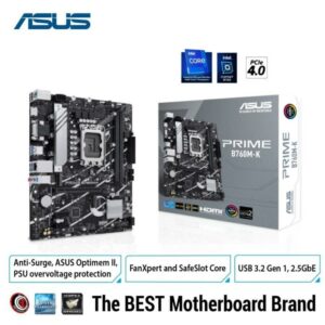 JualASUS PRIME B760M-K DDR5 (Intel LGA 1700, Gen12. Gen13, DDR5)