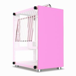 JualCasing METALFISH T40 – Window Side Panel Mini Tower – Mini ITX – PINK