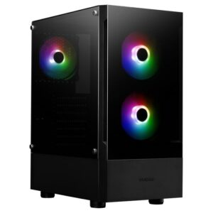 Casing GAMDIAS TALOS E3 Tempered Glass + 3 FAN ARGB